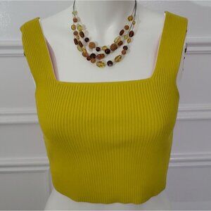 Bijoux France Amber Multi Layered Wīred Beaded Necklace